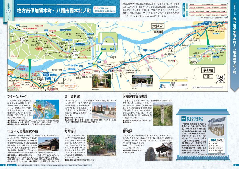 枚方市伊加賀本町~八幡市橋本北ノ町