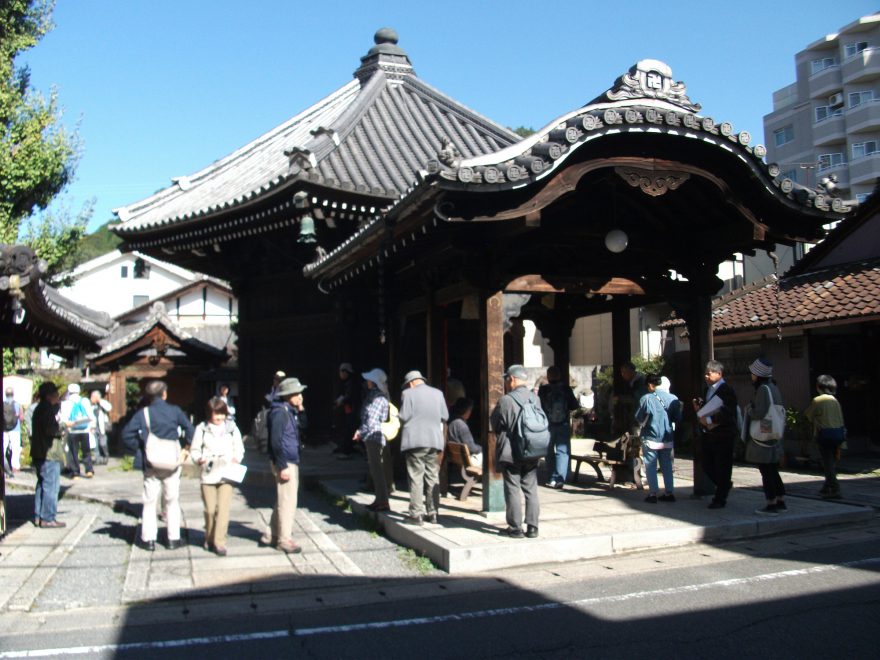 「山科地蔵・追分から大津宿へ」