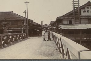 初瀬街道を歩く終着地・六軒への道