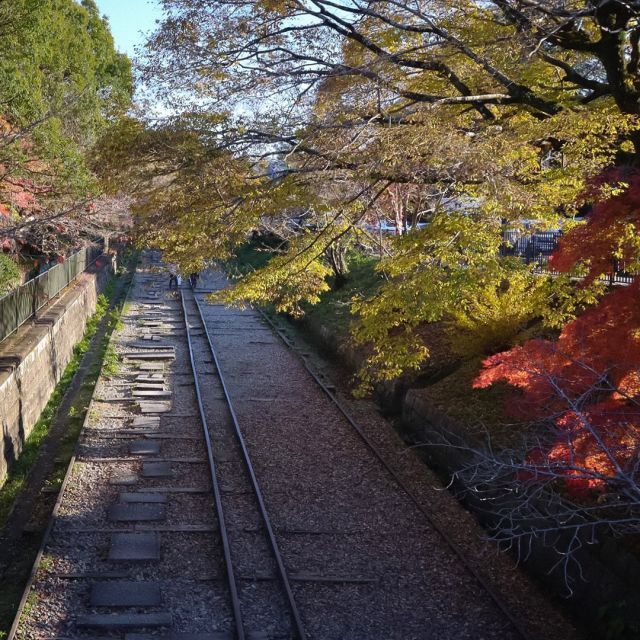 京都・蹴上インクライン

京都南禅寺近くにあるインクラインは、運河や山腹などの場所で貨物を運搬するための傾斜鉄道で、明治24年（1891）～昭和23年（1948）まで運航していました。現在は廃線跡として京都市文化財に指定されています🌿

琵琶湖疎水は明治初期、琵琶湖の水を京都に引くために建設された水路で、大津～長柄山トンネルを通り蹴上船泊～南禅寺船泊～鴨川～伏見に到着しました。中でも蹴上船舶と南禅寺船舶の高低差が36ｍある為、そのまま船の行き来が困難となるので、
船から降りずに舟を台車の上にのせて動力のみでレールの上を上下できるよう考えられたものがインクライン（傾斜鉄道）です。

また、近くにはインクラインの下を通る「ねじりまんぽ」と言うトンネルがありますが、重量に耐えるようレンガをねじったような螺旋状に積み上げている形から、この名称がつきました。南禅寺界隈の観光スポットとしても有名です✨

南禅寺境内には写真スポットとしても有名な「水路閣」や少し上にあがると疎水の分流が現在でも流れており、歴史を感じる赤レンガと自然の景色とが見事に融合しています😊🍀

#蹴上インクライン #蹴上 #インクライン #京都東山 #京都観光スポット #歴史街道推進協議会 #歴史街道 #琵琶湖疏水 #ねじりまんぽ #南禅寺界隈 #京都市文化財 #日本の歴史