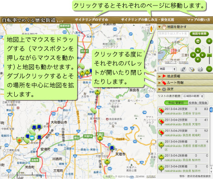 地図の見方概要説明図