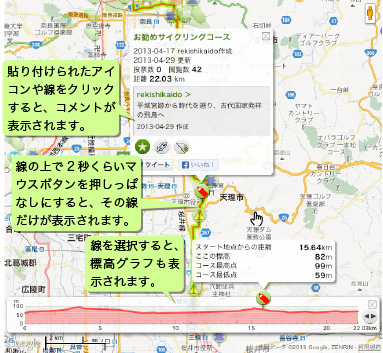 コメント表示説明図1